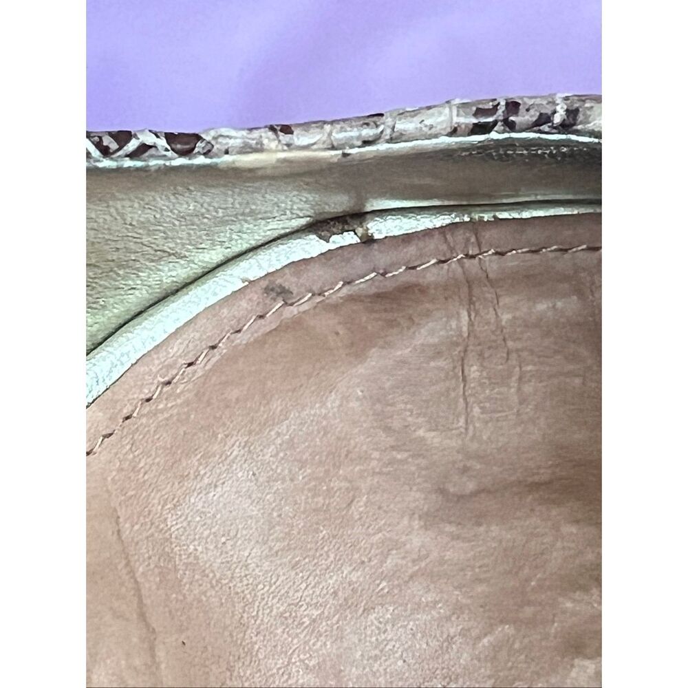 Coach Landrie python heel sz 8.5 - Picture 9 of 10